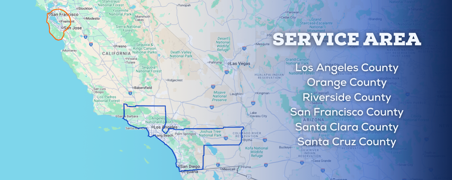 service area map banner for website